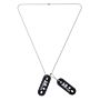 101inc Dog tag PVC Bloedgroep AB+ positief 