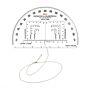 B.C.B. Military protractor 6 inch