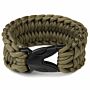 Paracord bracelet K2132 9inch groen