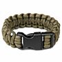 Paracord bracelet K2016B 8inch groen