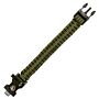 101inc Paracord survival bracelet 9inch groen