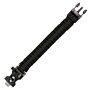 101inc Paracord survival bracelet 9inch zwart