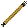 101inc Paracord survival kompas 8 inch Coyote