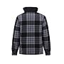 Life-Line Flores Gevoerd Fleece Vest/Jas Grey Check