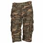 Life-Line Senlon heren short woodland camo