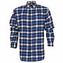 Life-Line Rubens ruitoverhemd navy