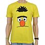 Fun t-shirt Face Bert slimfit heren