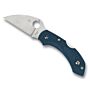 Spyderco Zakmes Dragonfly 2 Lightweight Wharncliffe Blue K390 PE