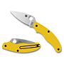 Spyderco Zakmes Salt UK PenKnife Yellow LC200N PE