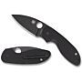 Spyderco Zakmes Efficient Black / Black 8Cr13MoV PE