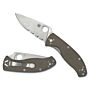 Spyderco Zakmes Tenacious Brown CPM M4 CE