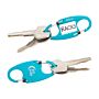 Nite Ize Identikey Slidelock 2-Pack Zwart/Blauw