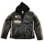 Rino & Pelle Vito buff crunch jacket leder black