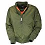 Vintage Industries Westford ma-1 bomber jack olive