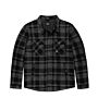 Vintage Industries Square Padded Shirt Grey Check