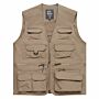 Vintage Industries Legend fishing vest beige