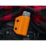 Clip & Carry Kydex Sheath CF-Orange Leatherman Wingman/Sidekick/Rebar
