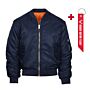 Fostex Bomberjack Blauw Incl Gratis Sleutelhanger