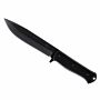 Fällkniven Outdoormes Survival Knife, Black Blade, Zytel sheath