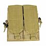 101inc Munitie tas dubbel airsoft khaki