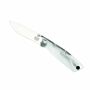 Ontario Zakmes Knife Wraith Folder - Ice Series Clear