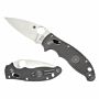 Spyderco Zakmes Manix 2 Lightweight Gray Maxamet PE