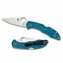 Spyderco Zakmes Delica 4 Lightweight Blue VG-10 PE