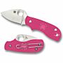 Spyderco Zakmes Squeak Lightweight Pink N690Co PE