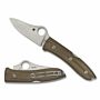 Spyderco Zakmes SpyOpera Brown CPM M39 PE 