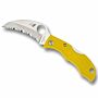 Spyderco Zakmes Ladybug 3 Lightweight Salt Hawkbill Yellow H-1 SE