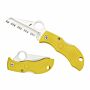 Spyderco Zakmes ManBug Lightweight Salt Yellow H-1 PE