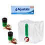 SK3 Noodpakket Survivalkit Aquatabs + 10L Watertank met Kraan + Stormlucifers 50 stuks