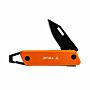 True Utility Modern Keychain Knife Orange