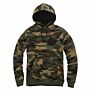 Vintage Industries Derby hooded sweatshirt woodland camo