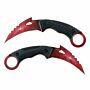 X-Karambit Fixed Fire Red