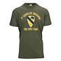 Fostex T-shirt 1st Cavalry Division groen