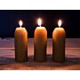 Uco Bijenwas kaars 5st (tbv candle lantern & candelier)