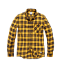 Vintage Industries Riley Flannel Shirt Yellow Check