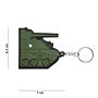 Fostex Sleutelhanger 3D PVC Sherman Tank