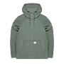 Vintage Industries Cruz Hooded Sweatshirt Mid Grey