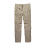 Vintage Industries Minford Technical zip-off pants beige