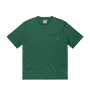 Vintage Industries Gray Pocket T-shirt Bright Green