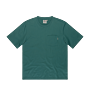 Vintage Industries Gray Pocket T-shirt Ocean Blue