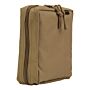 101inc MOLLE Pouch Medic groot zonder rood kruis coyote