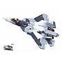 Sluban Grey white jet fighter 2in1 M38-B0986