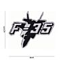 Embleem stof F-35