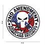 Embleem 3D PVC 2nd Amendment Punisher