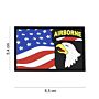 Embleem 3D PVC 101st Airborne vlag