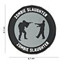 Embleem 3D PVC Zombie Slaughter Club zwart/grijs