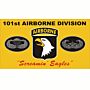 vlag Airborne 101e division geel